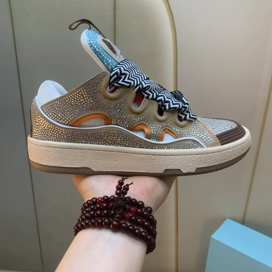 💰620. Lanvin LANVIN. 22 colors: nubuck fabric, breathable mesh, cowhide feet! Same style for men and women: sizes 35-46! High and low versions!